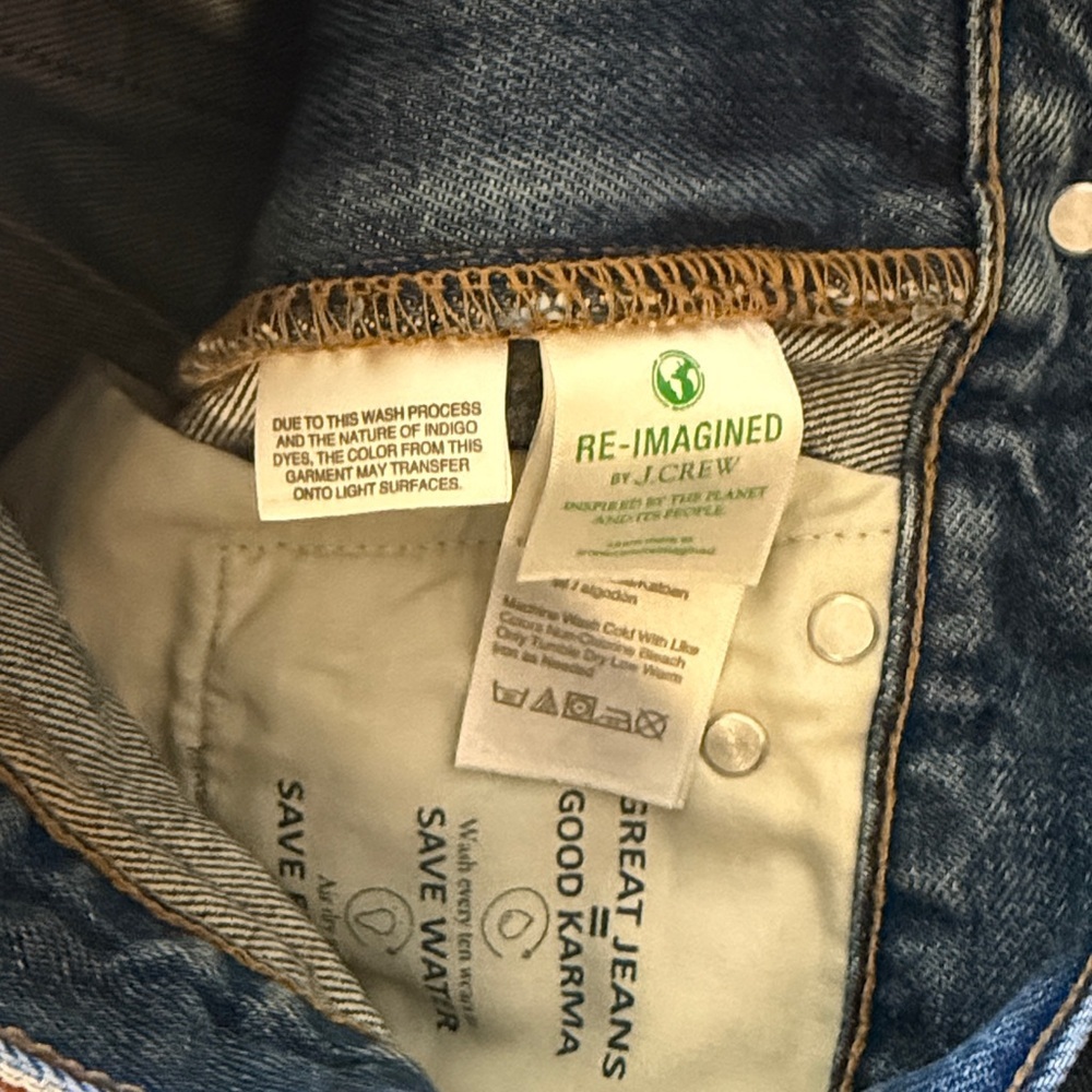 Point Sur medium denim straight leg Classic Blue Denim Jeans - Picture 8 of 9